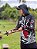 Camisa de Pesca Ninja Edition Play Pesca com Capuz by Massa Japonesa com Proteção Uv50+ Infantil - Imagem 4