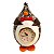 Relógio de Mesa Pinguim Artesanal Cabaça - Enfeite Cozinha - Imagem 1