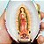 Nossa Senhora de Guadalupe em Resina no Oratório Cabaça - 13 a 15 cm - Imagem 5