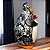 Pinguim de Geladeira Artesanal em Cabaça Decoração 16-18cm - Imagem 5