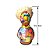 Galinha Caipira de Cabaça Artesanal - Chapéu Palha - 10 a 12 cm - Imagem 2