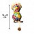 Galinha Caipira Artesanal Cabaça, Pernas e Chapéu Palha (10 a 12cm) - Imagem 2