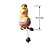 Galo Vovô Decorativo em Cabaça com Pernas de Cordão - 10 a 12 cm - Imagem 2