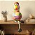 Galo Vovô Decorativo em Cabaça com Pernas de Cordão - 10 a 12 cm - Imagem 3