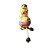 Galo Vovô Decorativo em Cabaça com Pernas de Cordão - 10 a 12 cm - Imagem 1