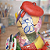 Galinha Artista Decorativa em Cabaça - 10 a 12cm - Imagem 7