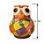 Coruja Decorativa em Cabaça Artesanal (13-15cm) - Imagem 2
