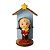 Imagem Santa Rita de Cássia em Biscuit no Oratório de MDF 12cm - Imagem 1