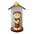 Imagem Santo Antônio de Biscuit no Oratório MDF 12cm Artesanal - Imagem 1