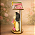 Imagem Santa Teresinha em Biscuit com Oratório de MDF 12cm - Imagem 7
