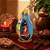 Imagem Xangô em Resina Orixá no Oratório em Cabaça Artesanal - 13 a 15cm - Imagem 4