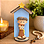 Imagem de Santo Antônio com Menino Jesus em Biscuit Artesanal no Oratório MDF 12cm - Imagem 3