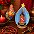 Imagem de Iansã Orixá no Oratório de Cabaça Artesanal | 13 a 15cm | Umbanda, Candomblé e Decoração Religiosa - Imagem 6
