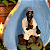 Imagem de Preto Velho Umbanda no Oratório de Cabaça Artesanal 13 a 15cm Arte Sacra Religiosa - Imagem 5