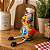 Galo de Cabaça Gourmet Chef de Cozinha c/ Pernas – 10 a 12 cm - Imagem 8
