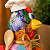 Galo de Cabaça Gourmet Chef de Cozinha c/ Pernas – 10 a 12 cm - Imagem 7
