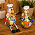 Galo de Cabaça Gourmet Chef de Cozinha c/ Pernas – 10 a 12 cm - Imagem 4