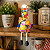 Galo de Cabaça Gourmet Chef de Cozinha c/ Pernas – 10 a 12 cm - Imagem 3