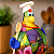 Galinha de Cabaça Gourmet Chef de Cozinha c/ Pernas – 13 a 15 cm - Imagem 6