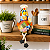 Galinha de Cabaça Gourmet Chef de Cozinha c/ Pernas – 13 a 15 cm - Imagem 3