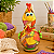 Galinha Crocheteira Artesanal em Cabaça - 10 a 12 cm - Imagem 3