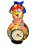 Relógio de Mesa Galinha Cabaça Bobs - Decoração Cozinha - Imagem 1
