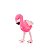 Almofada Bicho De Pelúcia Flamingo Pequeno Rosa - Imagem 1