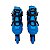 Patins Azul Ajustável 33 a 36 Kit de Proteção Completo - Imagem 6