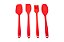 Kit Culinário Utensílios de Cozinha Silicone 4 Peças - Imagem 3