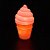 Luminária Abajur Sorvete Cupcake Led Sem Fio Enfeite Festa 14 cm - Imagem 2
