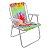 Cadeira de Praia Alta Tie Dye Aluminio Retratil - Imagem 1