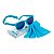 Óculos de Sol Baby Armação Flexível Azul Alça Ajustável - Imagem 4