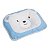 Travesseiro Anatômico Para Bebe Recém-nascido Urso Azul - Imagem 1