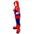 Macacão Kigurumi Infantil 3 A 4 Anos Spiderman - Imagem 2