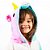 Macacão Kigurumi Infantil 3 A 4 Anos Unicornio Colorido - Imagem 3