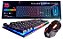 Kit Gamer Mouse e Teclado Semi Mecânico RGB Knup KP-TE115 - Imagem 1