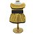 Roupa Pet para Cães Vestido Pet Lux Laço Chanel Veludo Inverno Petisco - Imagem 2