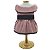 Roupa Pet para Cães Vestido Pet Lux Laço Chanel Veludo Inverno Petisco - Imagem 1