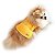 Roupa Pet para Cães Vestido Pet Cinto Strass Linho Eco Inverno Petisco - Imagem 4