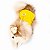 Roupa Pet para Cães Vestido Pet com Bolsos Puro Algodão Petisco - Imagem 4