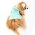 Roupa Pet para Cães Vestido Pet com Bolsos Puro Algodão Petisco - Imagem 6