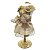 Roupa Pet para Cães Vestido Pet Luxo Festa Babados Organza Petisco - Imagem 3
