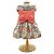 Roupa Pet para Cães Vestido Pet Floral Laço Puro Algodão Petisco - Imagem 1