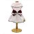 Vestido Pet para Cães Laço Destacável Pet&Baby Algodão Petisco - Imagem 1