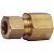União Fêmea em Latão Tubo x Rosca - Imagem 1