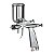 Pistola de pintura W-50 Kiwami Anest Iwata com caneca lateral  bico 1.3mm - Imagem 1