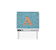 Carimbo Glitter Azul Pastel Personalizado - Imagem 1