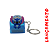 Carimbo pequeno chaveiro Stitch - Imagem 1