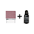 Kit 1 Carimbo Glitter Rosa Pastel + 1 frasco de tinta - Imagem 1