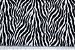 Tricoline Animal Print Zebra ( 0,50 m x 1,40 m ) - Imagem 4